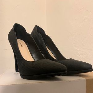 Call it spring black heels